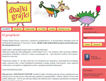 Tablet Screenshot of dbajkigrajki.com